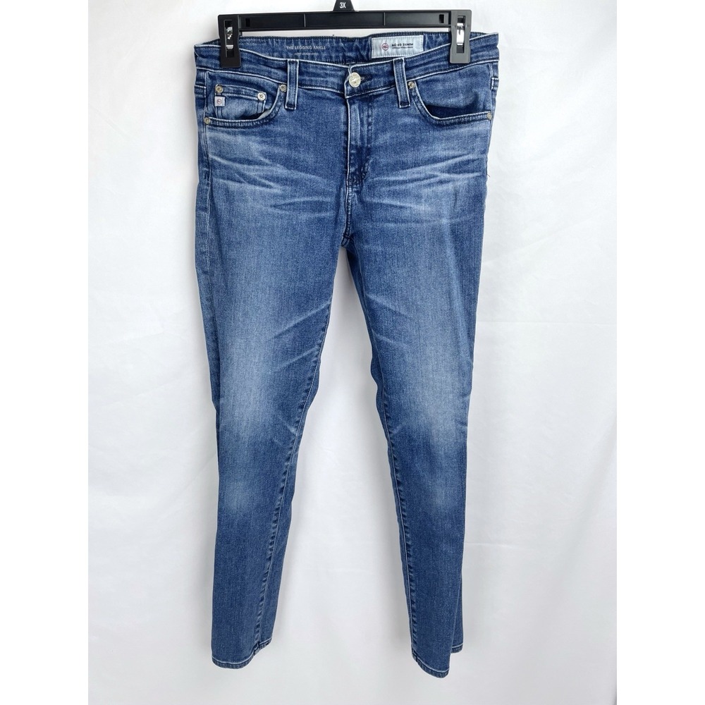 AG Adriano Goldschmied Women 27R Legging Ankle Super Skinny Jeans Denim